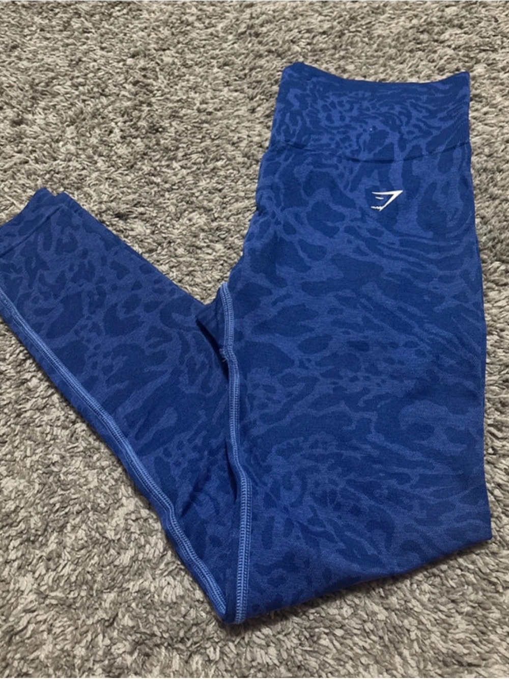 Gymshark Royal Blue Seamless High-Waist Leggings
